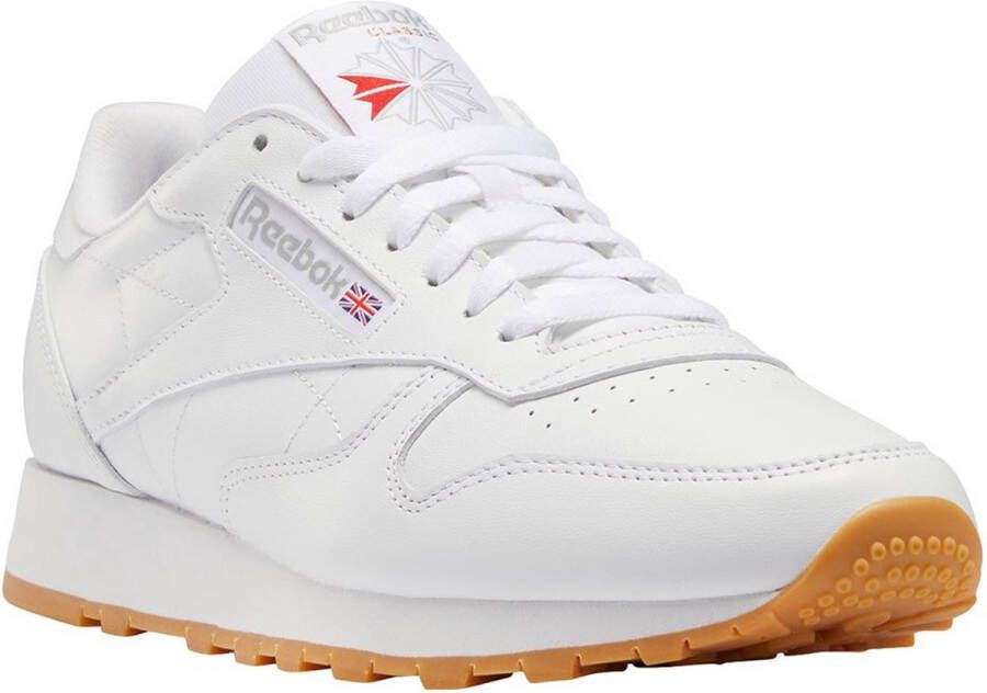 Reebok Classic Leather Cloud White Cloud White Pure Grey 3- Cloud White Cloud White Pure Grey 3 - Foto 2