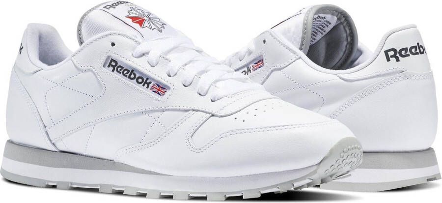 Reebok Classics Leather Sneakers Heren Int-White Lt. Grey