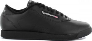 Reebok Classics Princess Leather Dames Sneakers Sportschoenen Schoenen Zwart CN2211