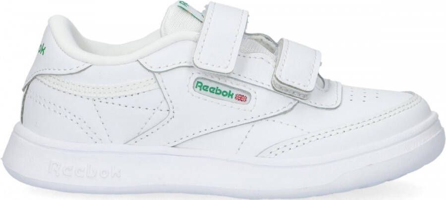 Reebok Club C 2v Sneaker Tennis Schoenen white glen green vector blue maat: 20 beschikbare maaten:20 21 22.5 - Foto 3
