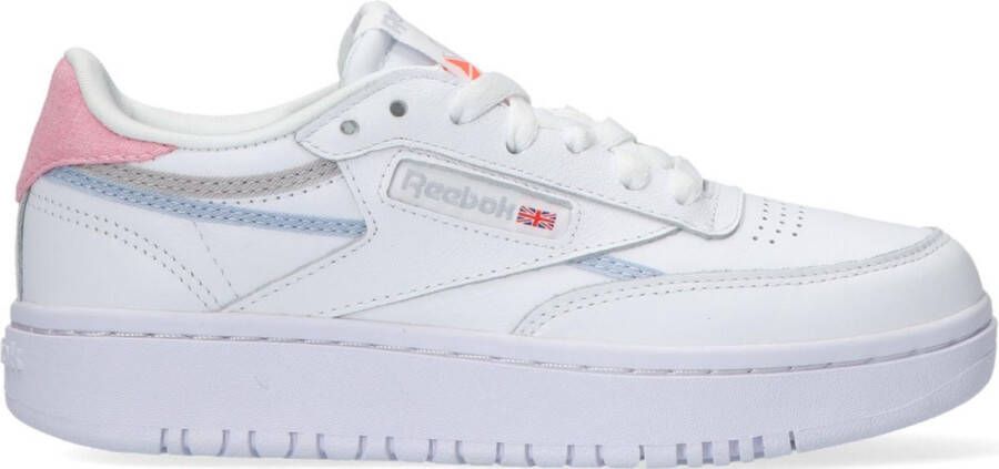 Reebok Club C Double Wmn Lage sneakers Leren Sneaker Dames Wit