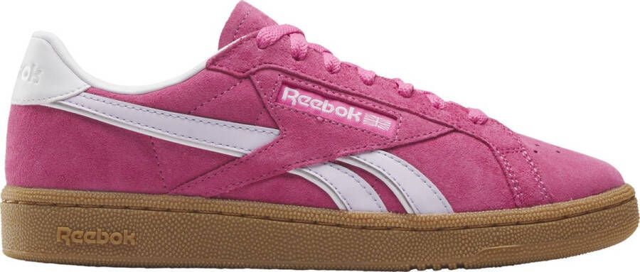 Reebok CLUB C GROUNDS UK Roze DIGITAL GLEAM GUM Dames Sneakers Roze
