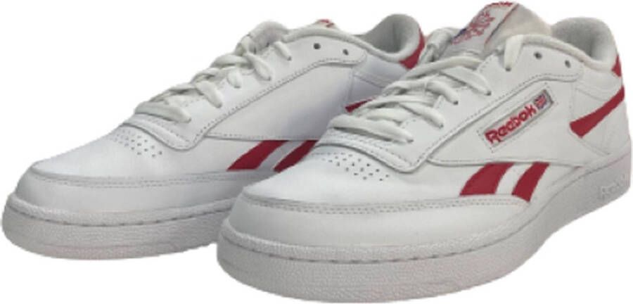 Reebok Club C Revenge mannnen Wit rood