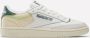 Reebok damessneakers clubgirl veau blanc vert - Thumbnail 1