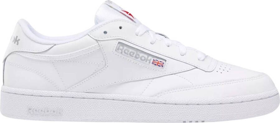 Reebok Lichtgewicht sportschoenen met leren bovenwerk White