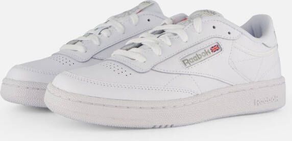 Reebok Lichtgewicht sportschoenen met leren bovenwerk White
