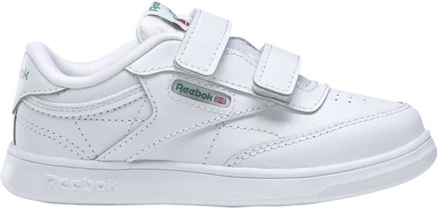 Reebok Club C 2v Sneaker Tennis Schoenen white glen green vector blue maat: 20 beschikbare maaten:20 21 22.5 - Foto 2