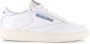 Reebok Club C 85 Vintage white chalk blue Wit Leer Lage sneakers Unisex - Thumbnail 1