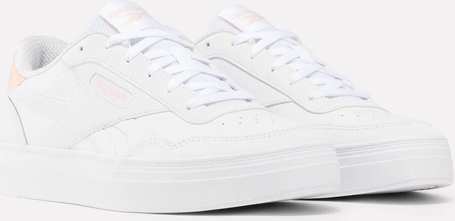 Reebok COURT ADVANCE Wit Dames Sneakers Wit Roze