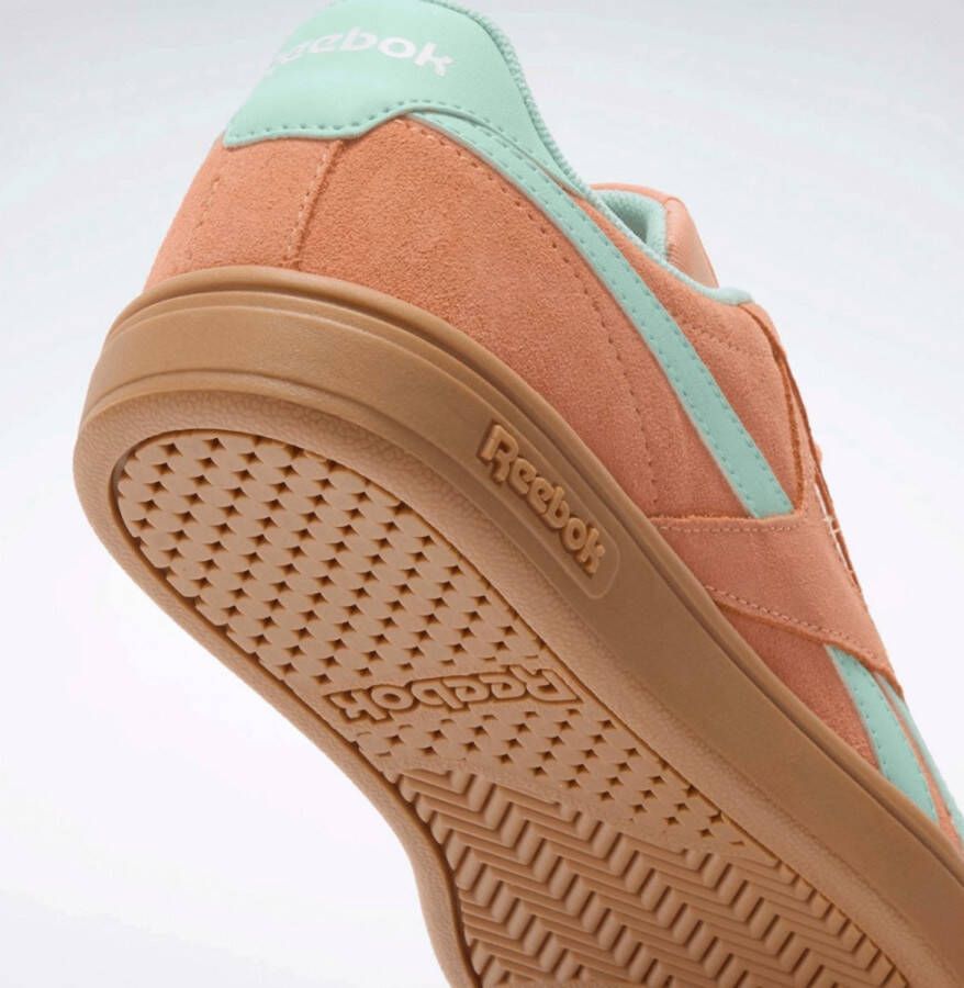 Reebok Dames Sneaker Court Retro Orange Aqua ORANJE