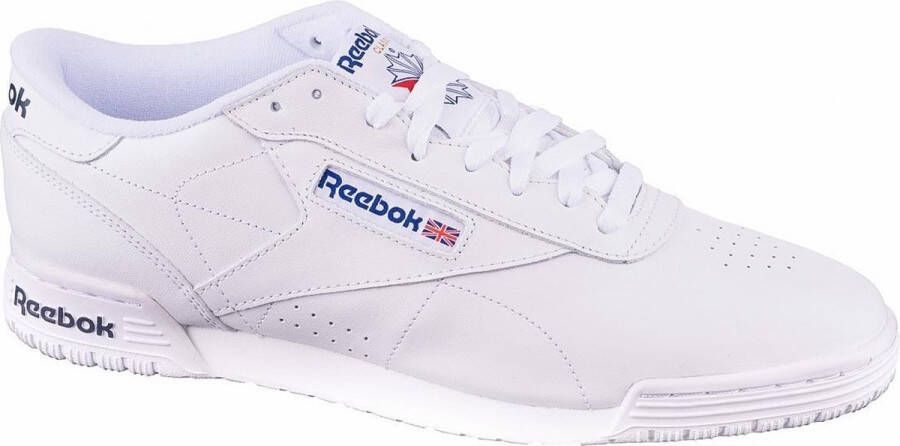 Reebok Classics Ex O Fit Clean Logo INT Sneakers Sportschoenen Schoenen Leer Wit AR3169