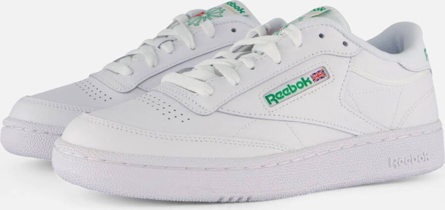 Reebok Club C 85 Sneaker Tennis Schoenen white green maat: 46 beschikbare maaten:41 42.5 43 44.5 45 46 40.5 37.5