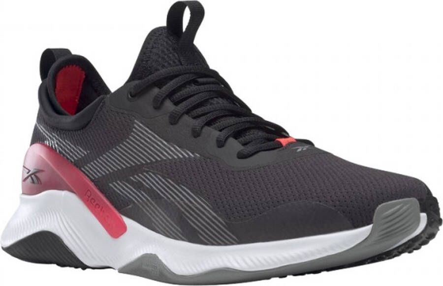 Reebok hiit training 2 schoenen Core Black Pure Grey 5 Neon Cherry Heren - Foto 4