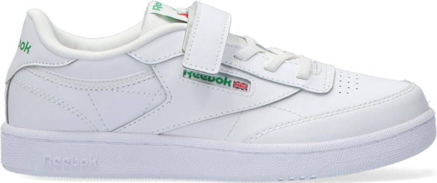 Reebok Club C 1v Sneaker Tennis Schoenen white glen green vector blue maat: 31 beschikbare maaten:27 28 29 30 31 32 33 34 - Foto 2