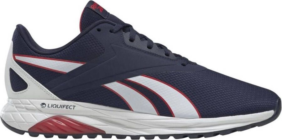 Reebok liquifect 90 schoenen Pure Grey 1 Vector Navy Vector Red Heren