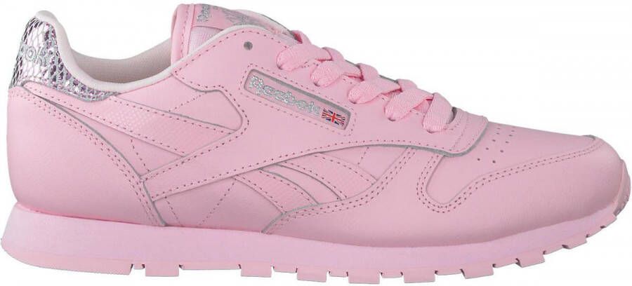 Reebok Classic Leather Metallic BD5898 Kinderen Roze Sportschoenen