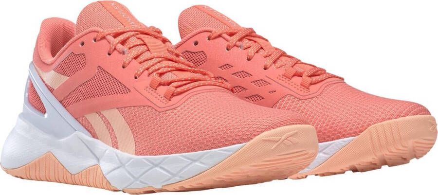 Reebok Training Nanoflex Training fitness schoenen koraalrood oranje wit