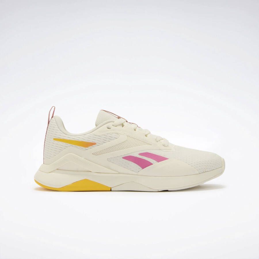Reebok NANOFLEX TR 2 CHALK Roze GOLDEN HAZE Dames Sportschoenen chalk