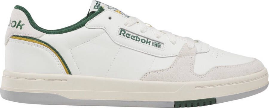 Reebok PHASE COURT Heren Sneakers Wit Groen