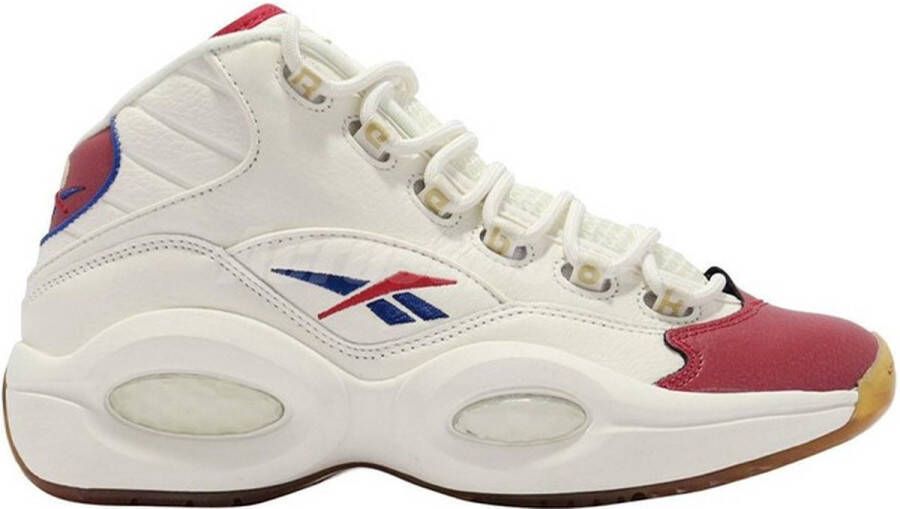 Reebok Basketbalschoen voor heren Question Mid Krijt vector Rood vector Blauw Multicolor Heren