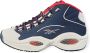 Reebok Question Mid Vector Navy Ftwr White Vector Red Schoenmaat 42 1 2 Sneakers H01281 - Thumbnail 1
