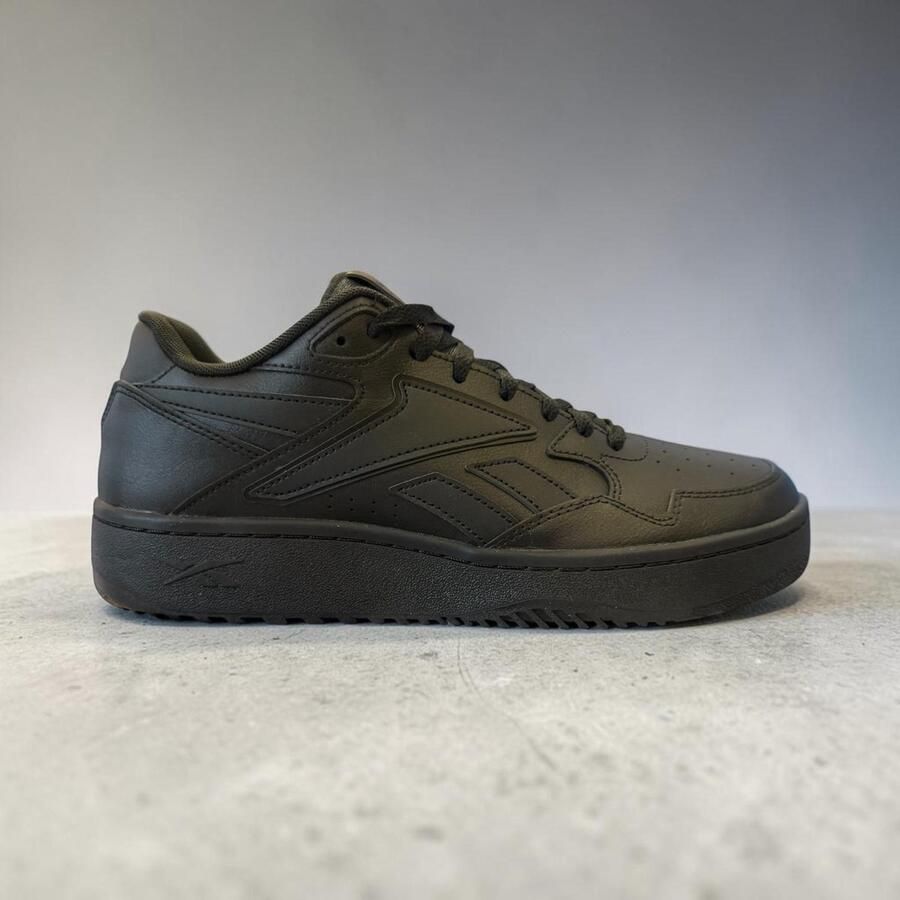 Reebok Sportieve Leren Sneakers Lichtgewicht Comfort Black