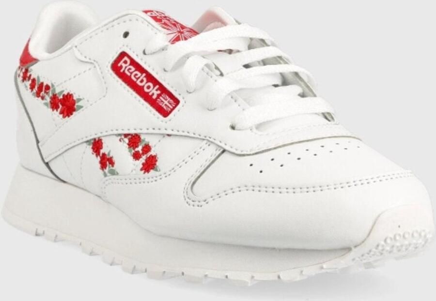 Reebok CL LTHR Serie Sportschoenen Kinderen Wit Laag - Foto 2