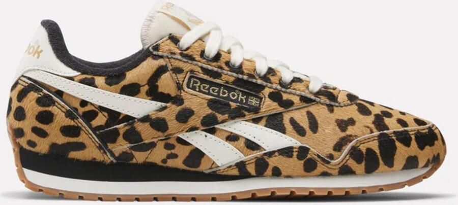 Reebok CLASSIC AZ CHEETAH BLACK CHALK Dames Sneakers Zwart cheetah