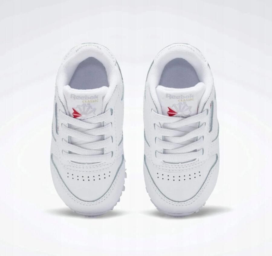 Reebok Classic Kinder Sportschoenen Wit Leren Bovenlaag - Foto 2