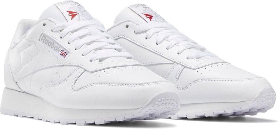 Reebok Classic Leather Cloud White Cloud White Pure Grey 3- Cloud White Cloud White Pure Grey 3 - Foto 13