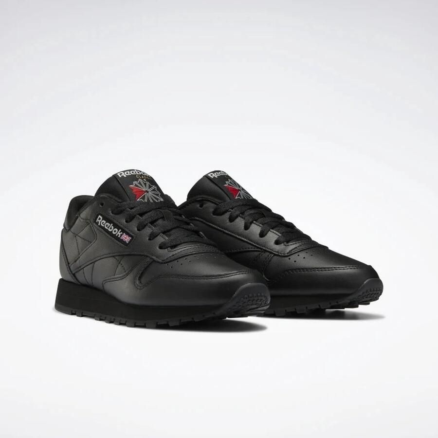 Reebok Classic Leather Sneaker Fashion sneakers Schoenen core black core black pure grey maat: 47 beschikbare maaten:41 42.5 40 43 44.5 45 - Foto 3