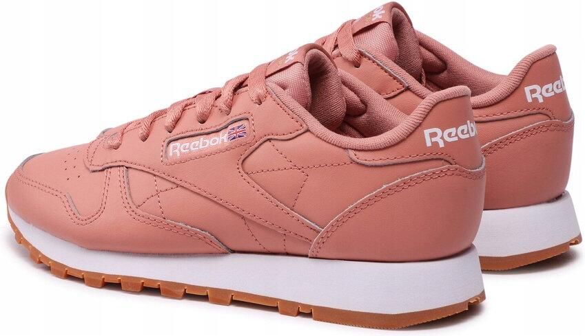 Reebok Classic Leather Fashion sneakers Schoenen canyon coral mel canyon mel ftwr white maat: 36 beschikbare maaten:36