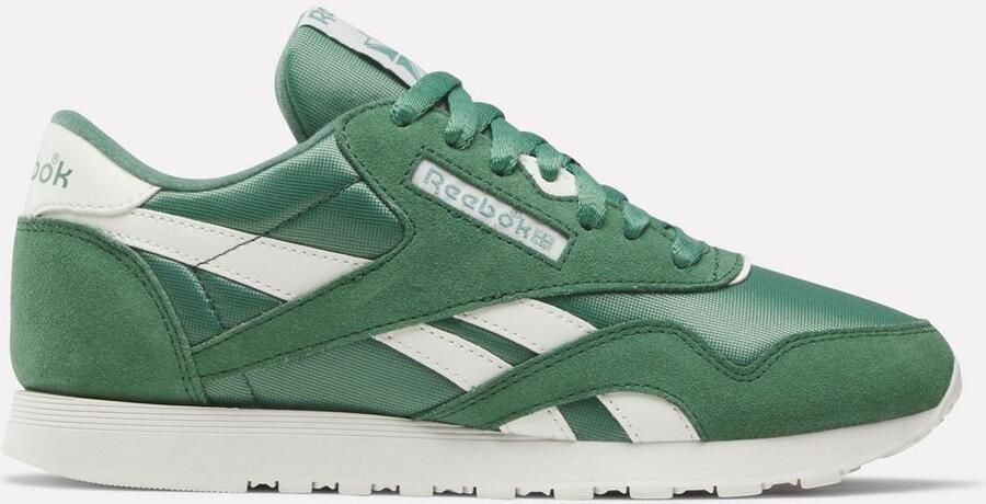 Reebok CLASSIC NYLON FIELDGREEN CHALK Dames Sneakers field green chalk