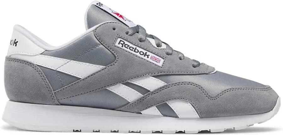 Reebok Classic Nylon Pure Grey 5 Cloud White Cloud White- Heren Pure Grey 5 Cloud White Cloud White