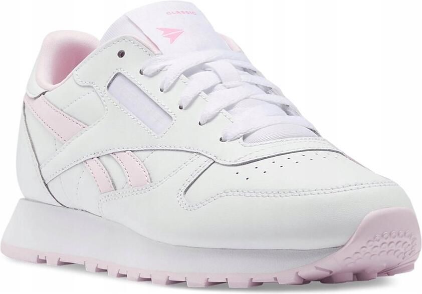 Reebok Classic Serie Sportieve Schoenen Wit en Roze Leer en Synthetisch - Foto 2