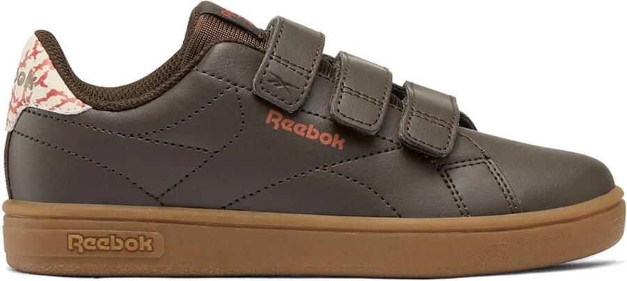 REEBOK CLASSICS Court Clean Hook loop Straps Schoenen Bruin 1 2 Jongen