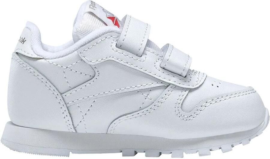 REEBOK CLASSICS Leather 2v Velcro Babyschoenen Wit 1 2 - Foto 3