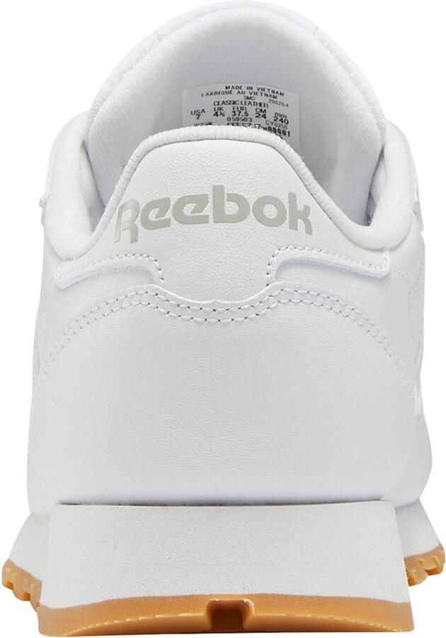 Reebok Classic Leather Cloud White Cloud White Pure Grey 3- Cloud White Cloud White Pure Grey 3 - Foto 3