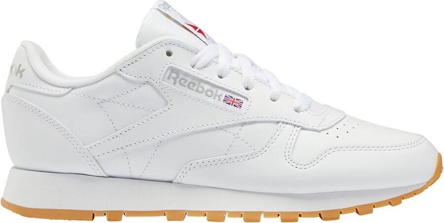 Reebok Classic Leather Cloud White Cloud White Pure Grey 3- Cloud White Cloud White Pure Grey 3
