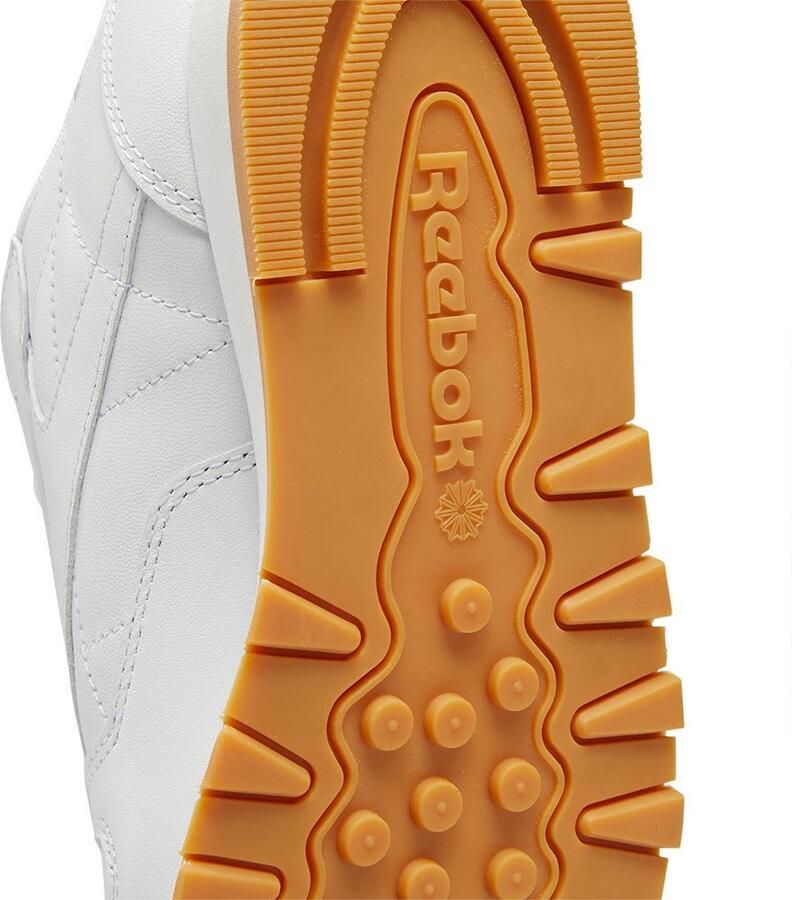Reebok Classic Leather Cloud White Cloud White Pure Grey 3- Cloud White Cloud White Pure Grey 3 - Foto 6