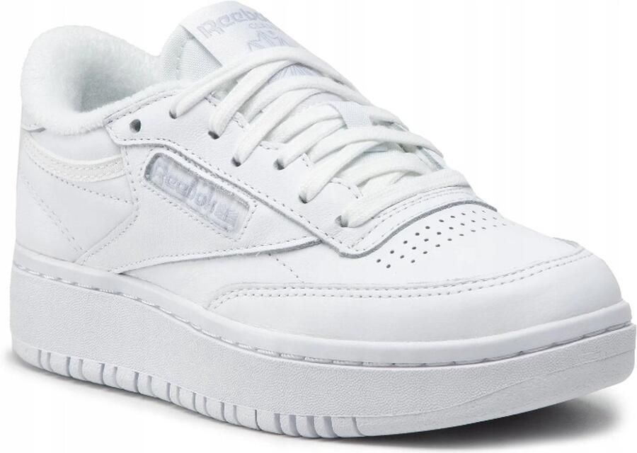 Reebok Club C Double Womens Ftwwht Ftwwht Cdgry2 Schoenmaat 40 1 2 Sneakers GW0854 - Foto 4