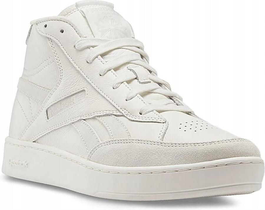 Reebok Club C Leren Hoge Sportschoenen Wit Uniseks