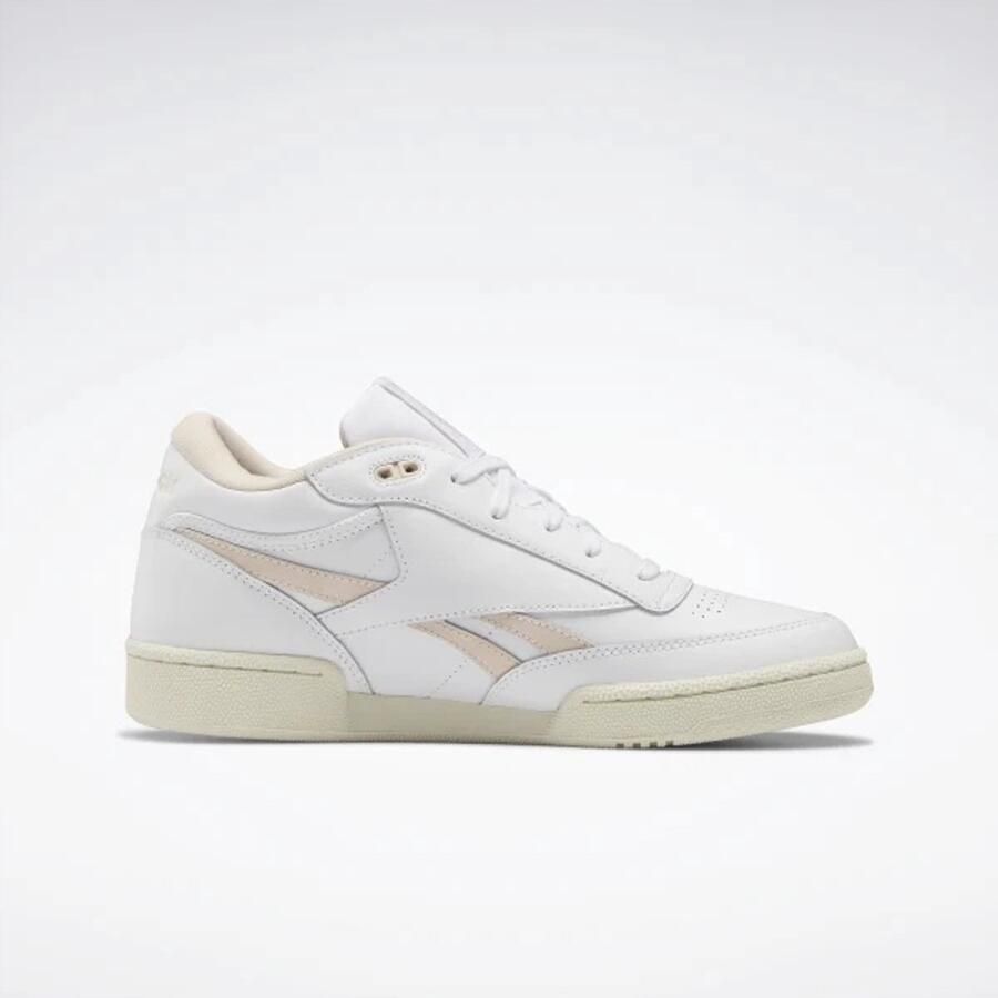 Reebok Club C MIDI II Sportschoenen Wit Synthetisch & Leren Bovenwerk