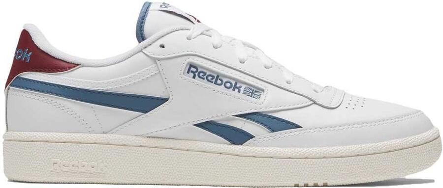 Reebok Club C Revenge met blauwe details Wit Leer Lage sneakers Unisex