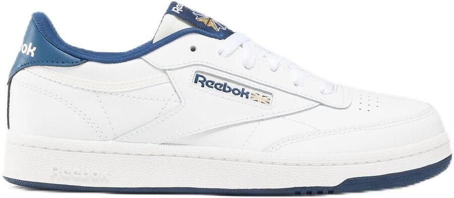 Reebok Club C Sneakers Wit Blauw Krijt