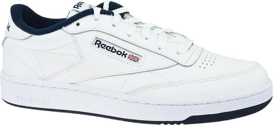 Reebok Classics Club C 85 leren sneakers wit donkerblauw - Foto 4