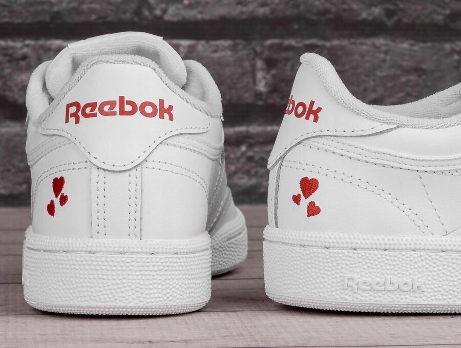 Reebok Club Leren Sportschoenen Dames Wit
