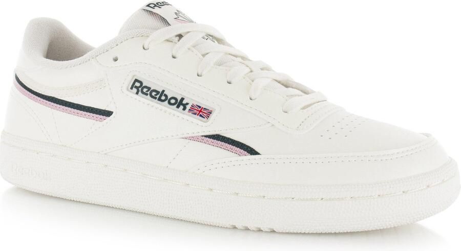 Reebok CLUB C 85 VEGAN Wit Leerlook Lage sneakers Dames - Foto 3