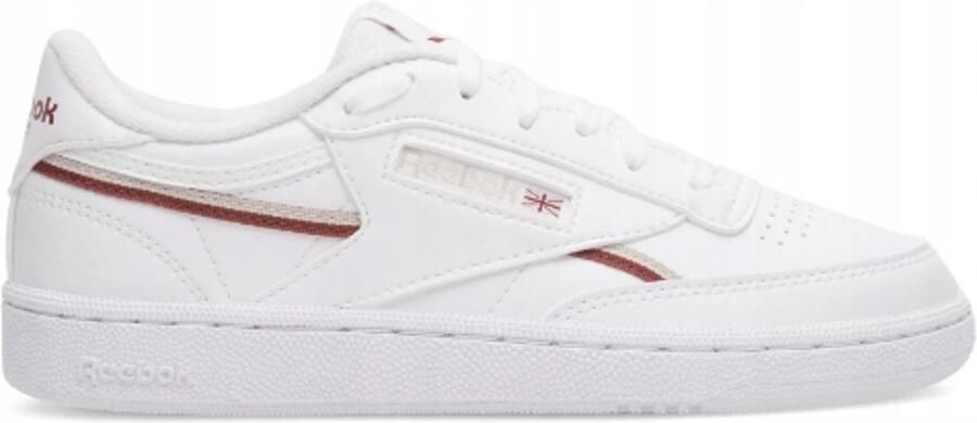 Reebok Classics Club C 85 sneakers wit donkerrood zand - Foto 2