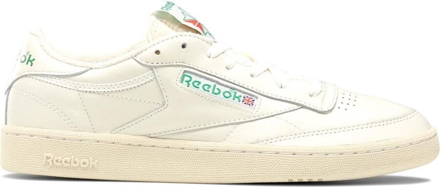 REEBOK Lage Sneakers Club C 85 Vintage Maat: 36 Materiaal: Leer Kleur: Beige